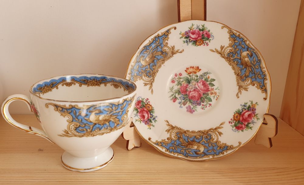 Angielskie duo Montrose cieńka porcelana