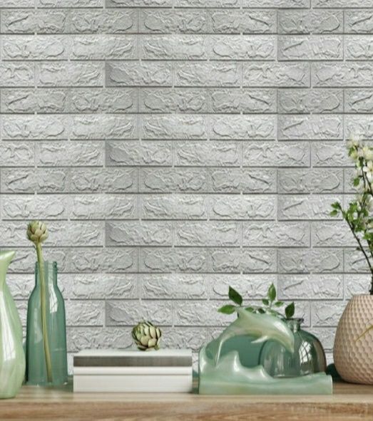 Panel ścienny Płyty łazienkowe 3D samoprzylepne cegła 3mm
