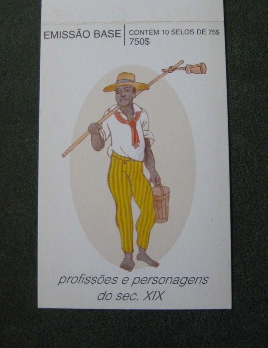 Carteira Nº96 Prof. e Personagens do Séc. XIX, Caiador (1º grupo)