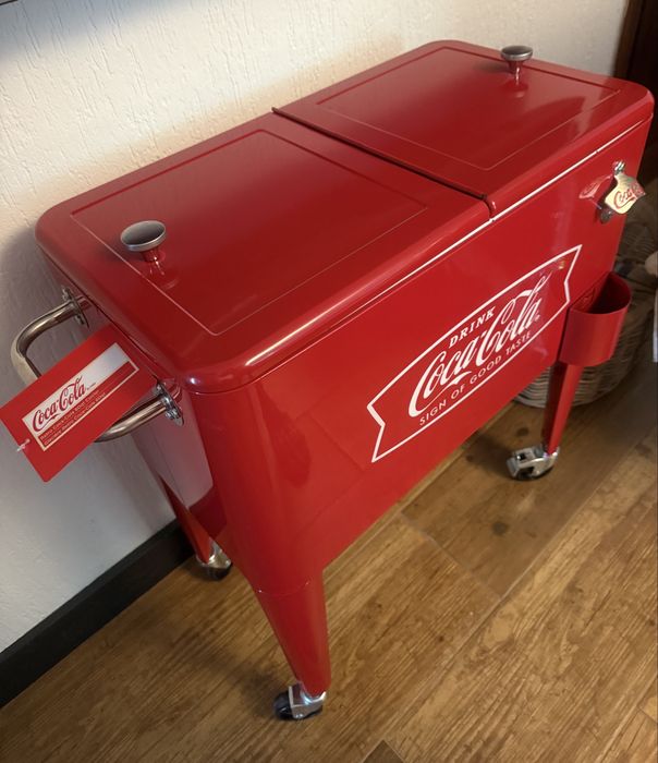 Chłodziarka lodowka Retro Coca Cola