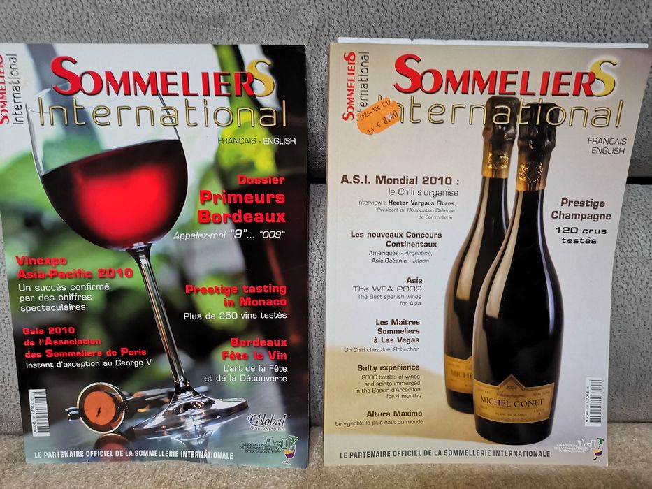 Livros sobre vinhos e outras bebidas