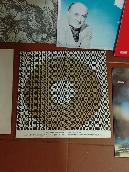 Conjunto de 7 vinis grandes vários artistas