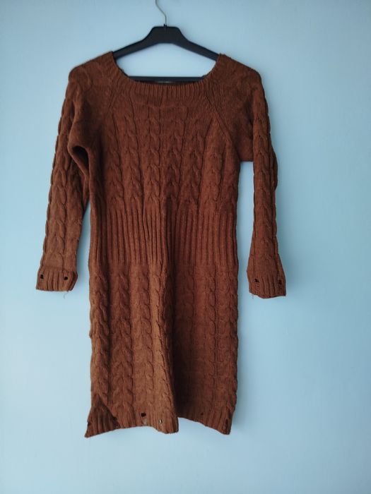 Wełniana sukienka,S/M