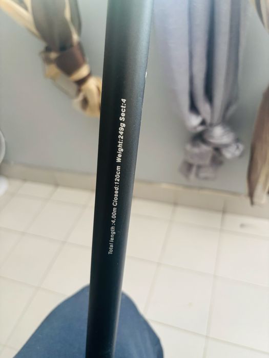 Conjunto de 2 canas e 1 carreto