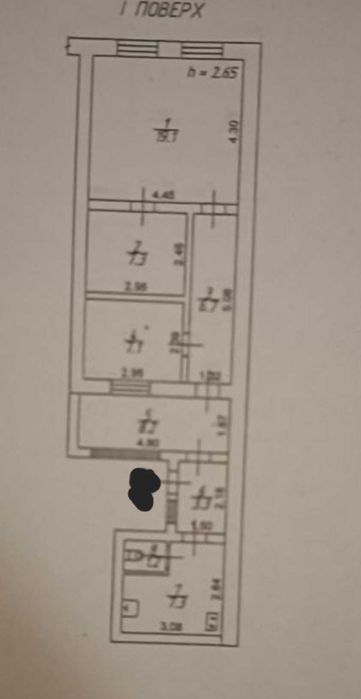 3 комнатная квартира на Молдаванке, 366845