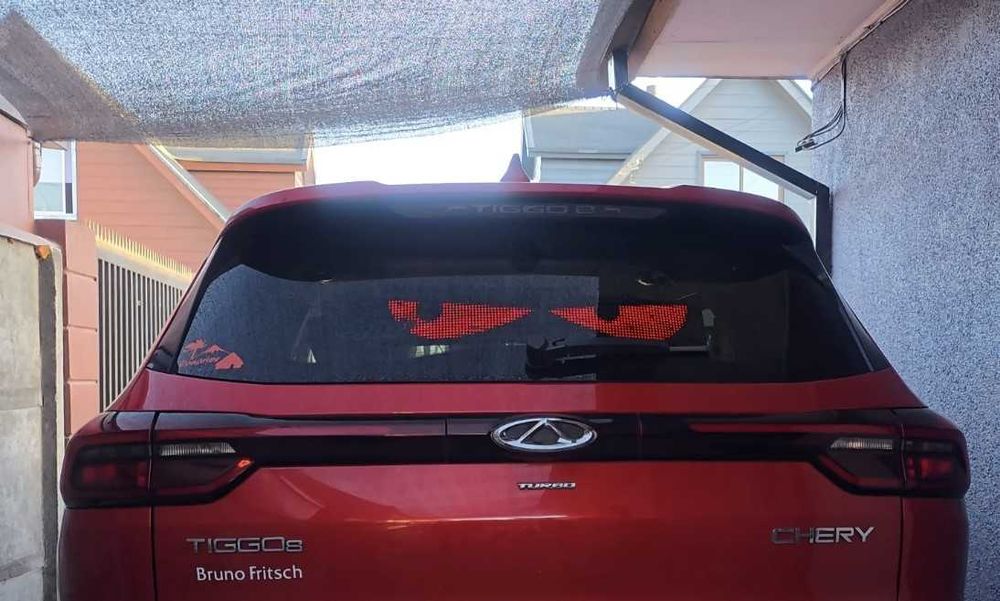 Лед панель на лобове скло LED Очі в машину на лобове Є всі розміри