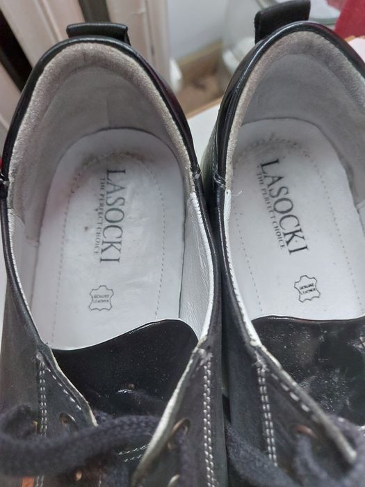 Trampki męskie skórzane Lasocki