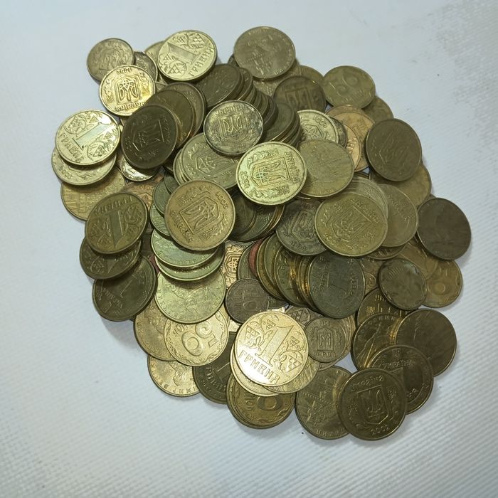 Монети різні України.