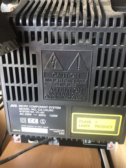 Jvc компактна стереосистема