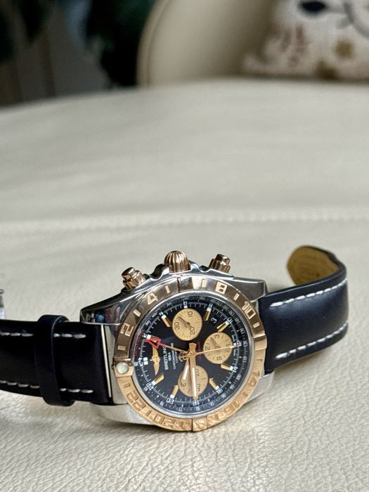 Breitling Chronomat GMT 44 mm Stal & zloto 18 k