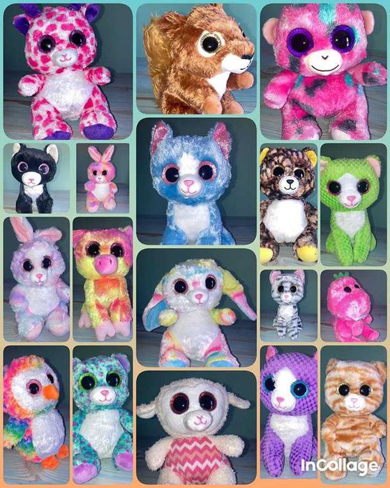 Великі плюшеві іграшки для атракціону Кран-Машина (Хватайка, Зверолов)