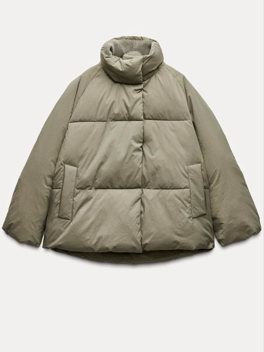 Куртка демісезонна  пуфер zara woman
