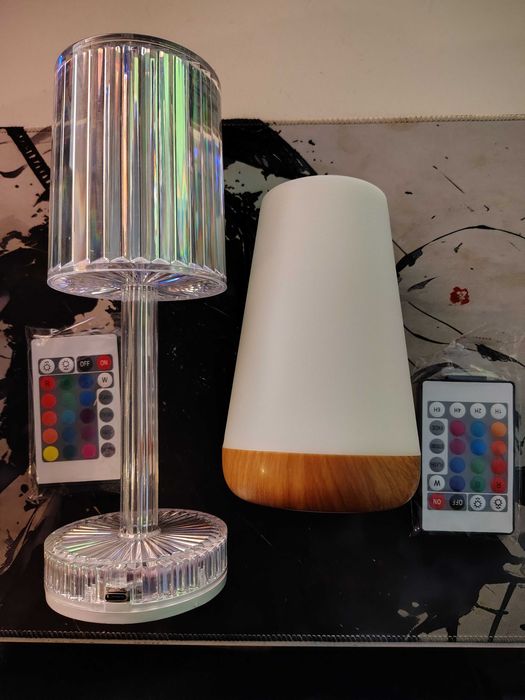 USB Lampki nocne RGB dotykowe z pilotem