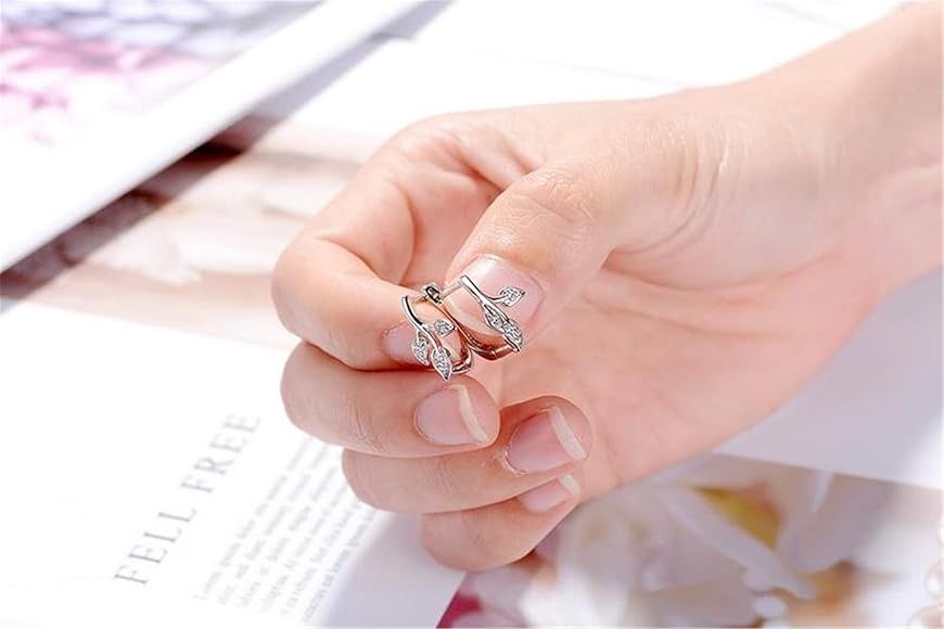 Серьги серебро стильные