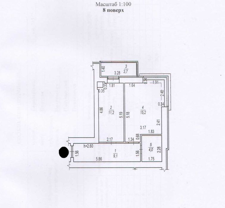 1к квартира 43м2,ГАЗ,СВІТЛО,ВОДА, поверх 8/11,ЖК Європейський, Є-оселя
