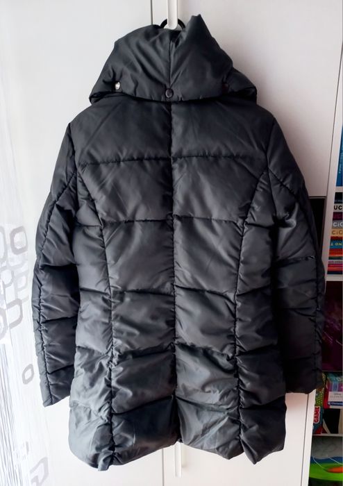 C&A Clockhouse puchowy płaszczyk kurtka zimowy płaszcz pierze S-M