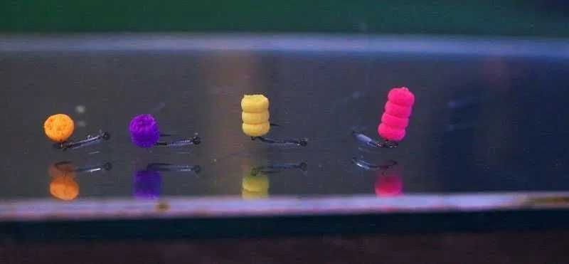 Zestaw 4 szt Osmo Wiggly wafters mini Robak ROXY JAN-USH MAMBA CORNIK