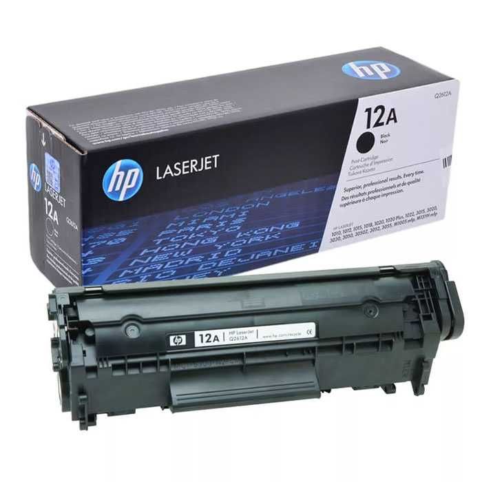Картридж HP 12a,  новый, фирменный, запечатанный заводом
