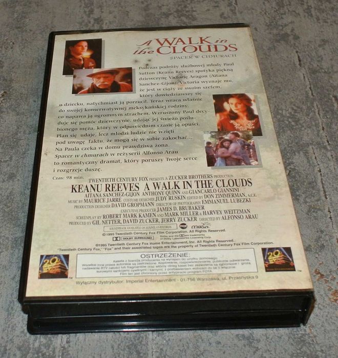 Spacer w Chmurach - kaseta VHS
