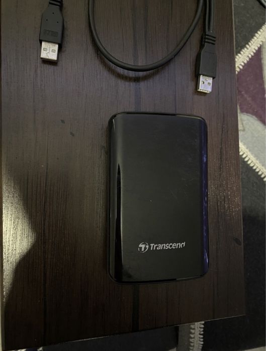 Внешний жесткий диск Transcend 500gb накопитель