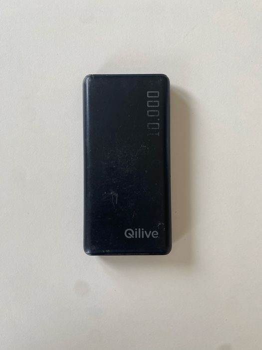 Powerbank Qilive 10.000 mAh – Bateria Externa – 2 Saídas USB