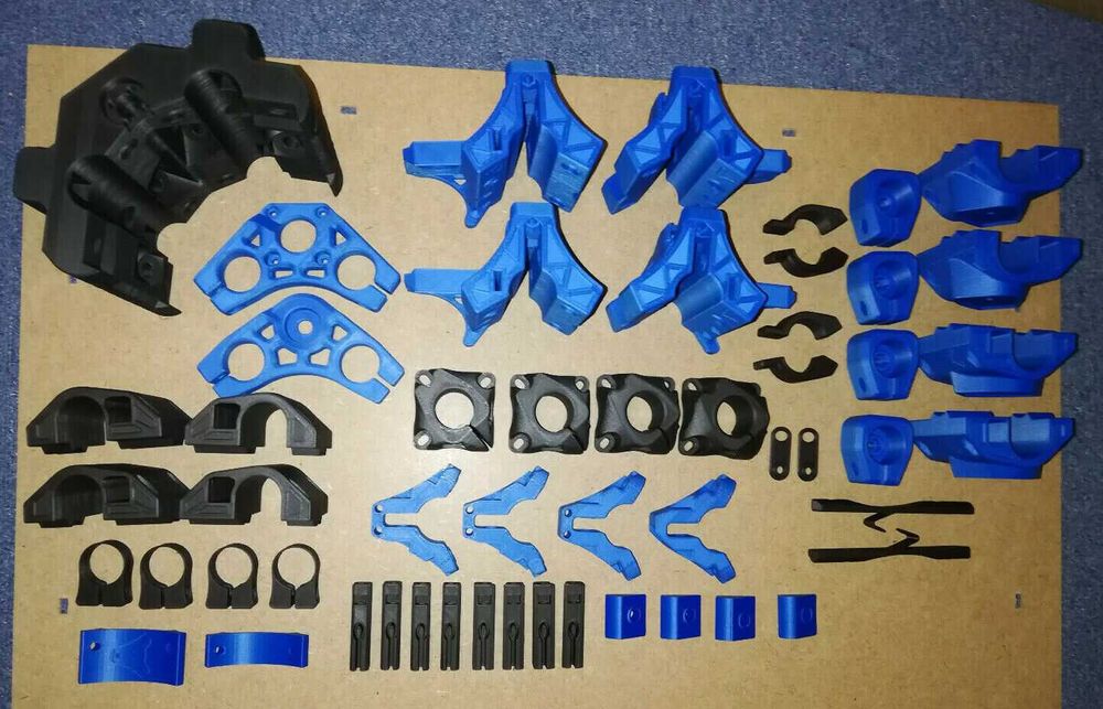 Frezarka CNC MPCNC primo Lowrider v4 zestaw części wydrukowanych
