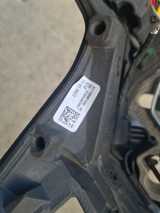 KIEROWNICA skórzana Rline skóra grzana GTI VW Golf VIII 8 Arteon