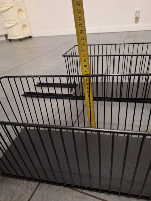 Kosze na szynach 2szt