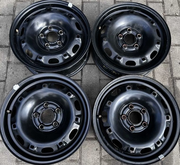 Диски 5:100 R14 ідеальний стан Фабія , Поло, Ібіза