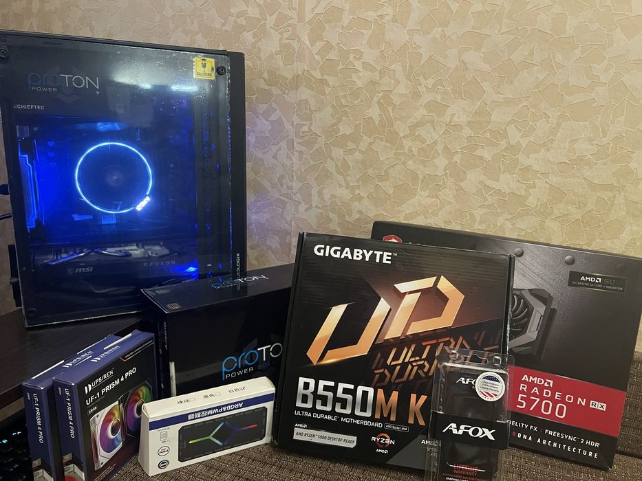 Ігровий ПК Ryzen 7 3700X +16 GB+SSD 512GB+ RX 5700 8GB