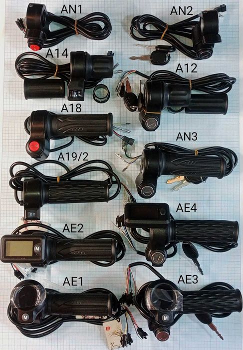 Набір контролер сінусний з дісплеєм і газом 250-3000Вт 24-72В 15-50А