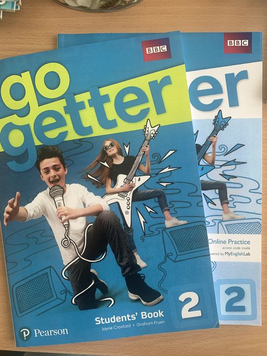 Go getter 2 student’s book, workbook (2 нові комплекти)