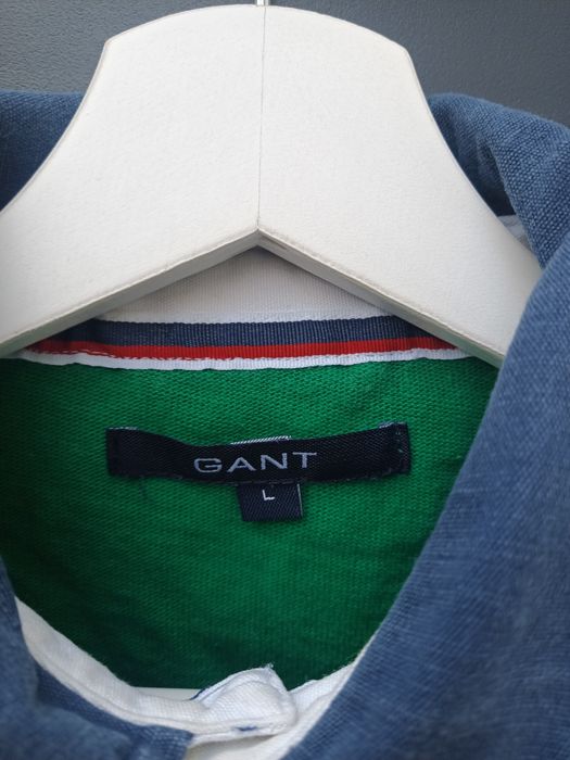 Gant koszulka polo z długim rękawem męska