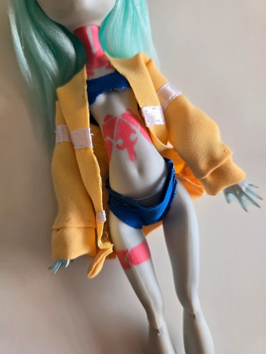 Lalka ooak Rebecca Cyberpunk