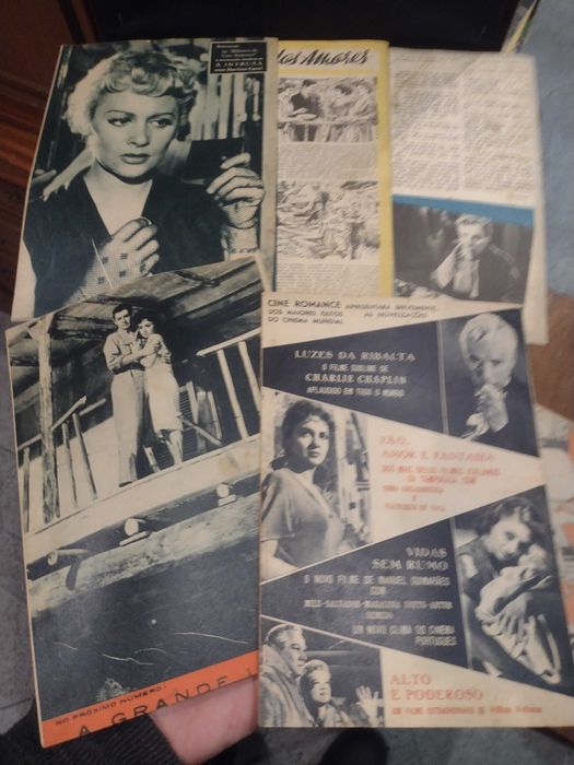 Revistas Cine Romance 1954 - 5 unidades