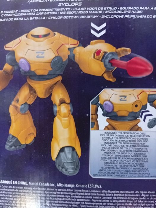 Figura Lightyear battle equiped zyclops