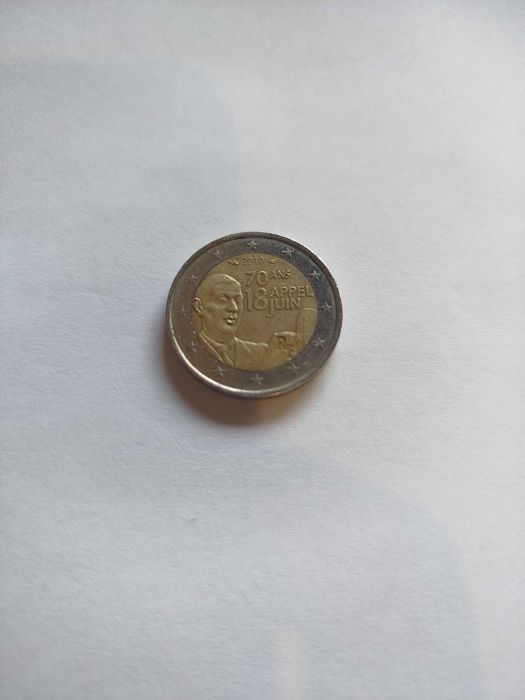 Moeda Comemorativa 2 Euros França 2010