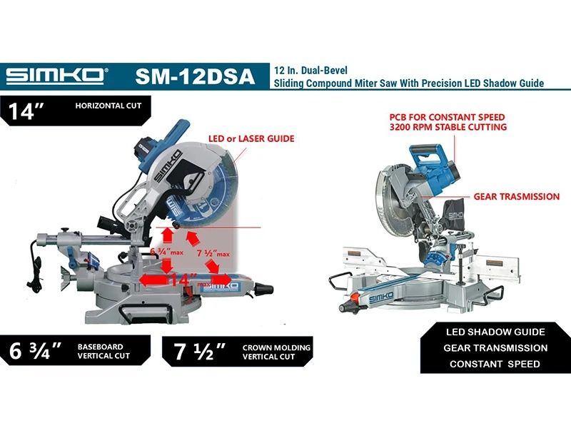 Ukośnica Simko SM-12DSA profesjonalna piła