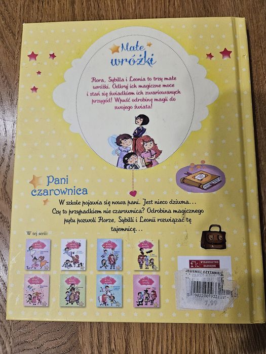 Książka: Małe wróżki, pani czarownica.