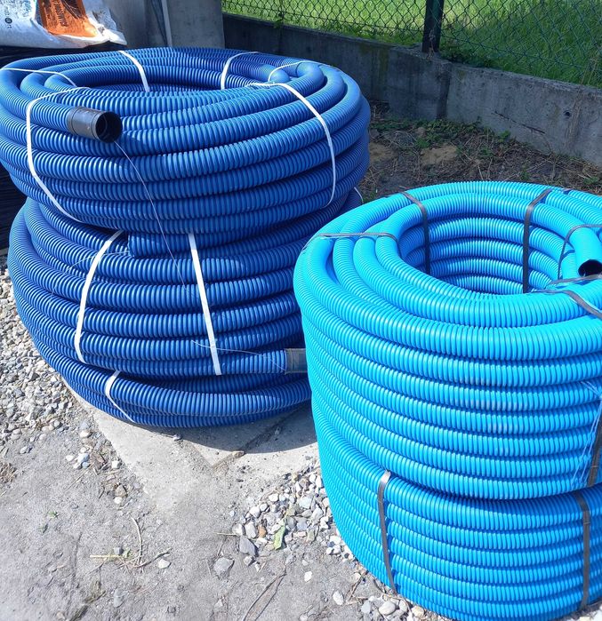 Rura Arot peszel FI 50/42 niebieska do ziemi  elektryczna