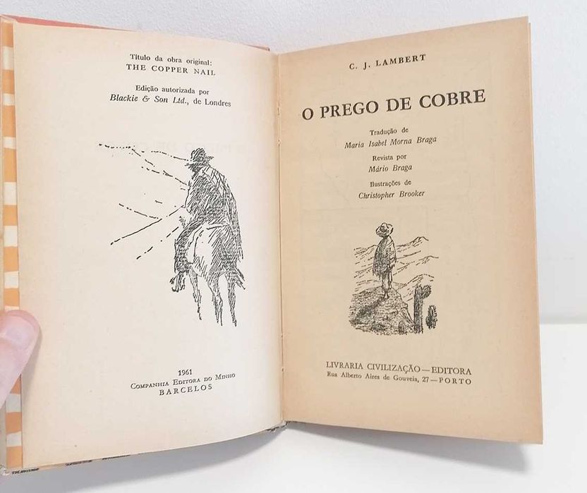 O Prego de Cobre, de C.J. Lambert (Edição de 1961)