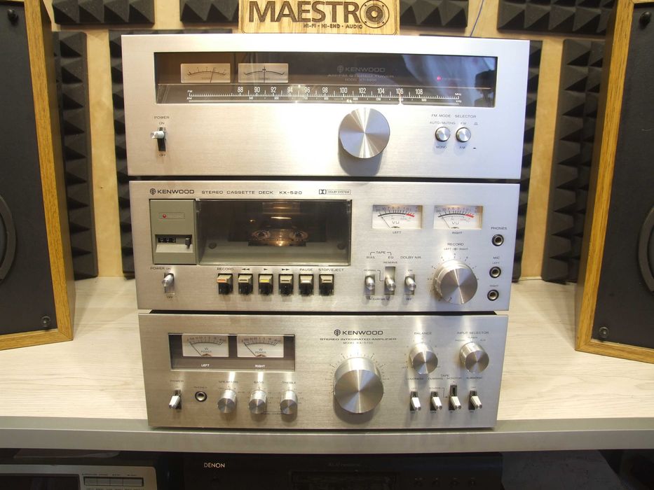 Підсилювач Kenwood KA-5700 + дека + тюнер. Супер стан. Без передплати