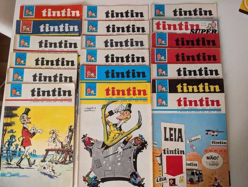 Revistas Tintin Anos 70 - Banda Desenhada