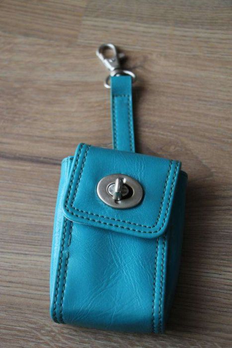 Porta tabaco azul petróleo