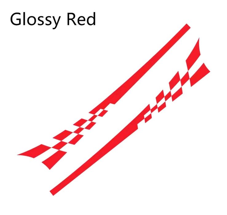 Naklejka dekoracyjna na auto tuning