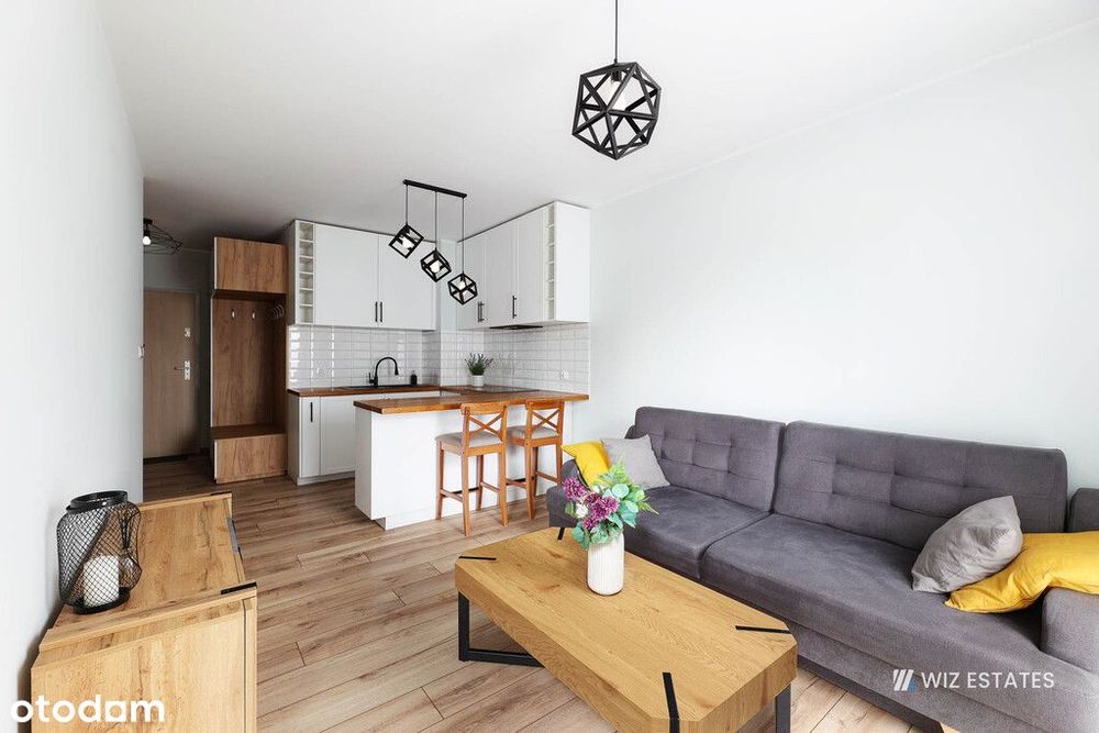 Apartament ul. Mogilska z balkonem