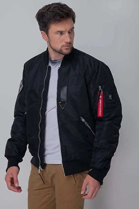 Куртка Airboss MA-1 Majestic-12 Black