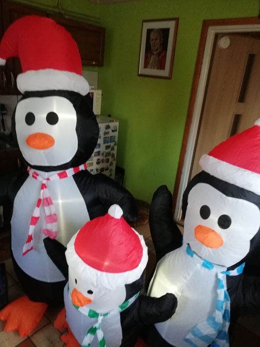 Bożonarodzeniowe Pingwiny