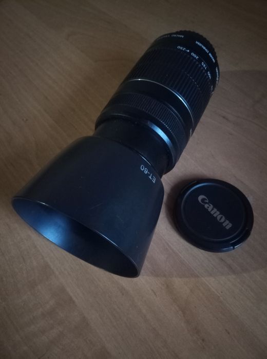 Теле объектив (зум) Canon EFS 55-250 mm f/4-5.6 IS2