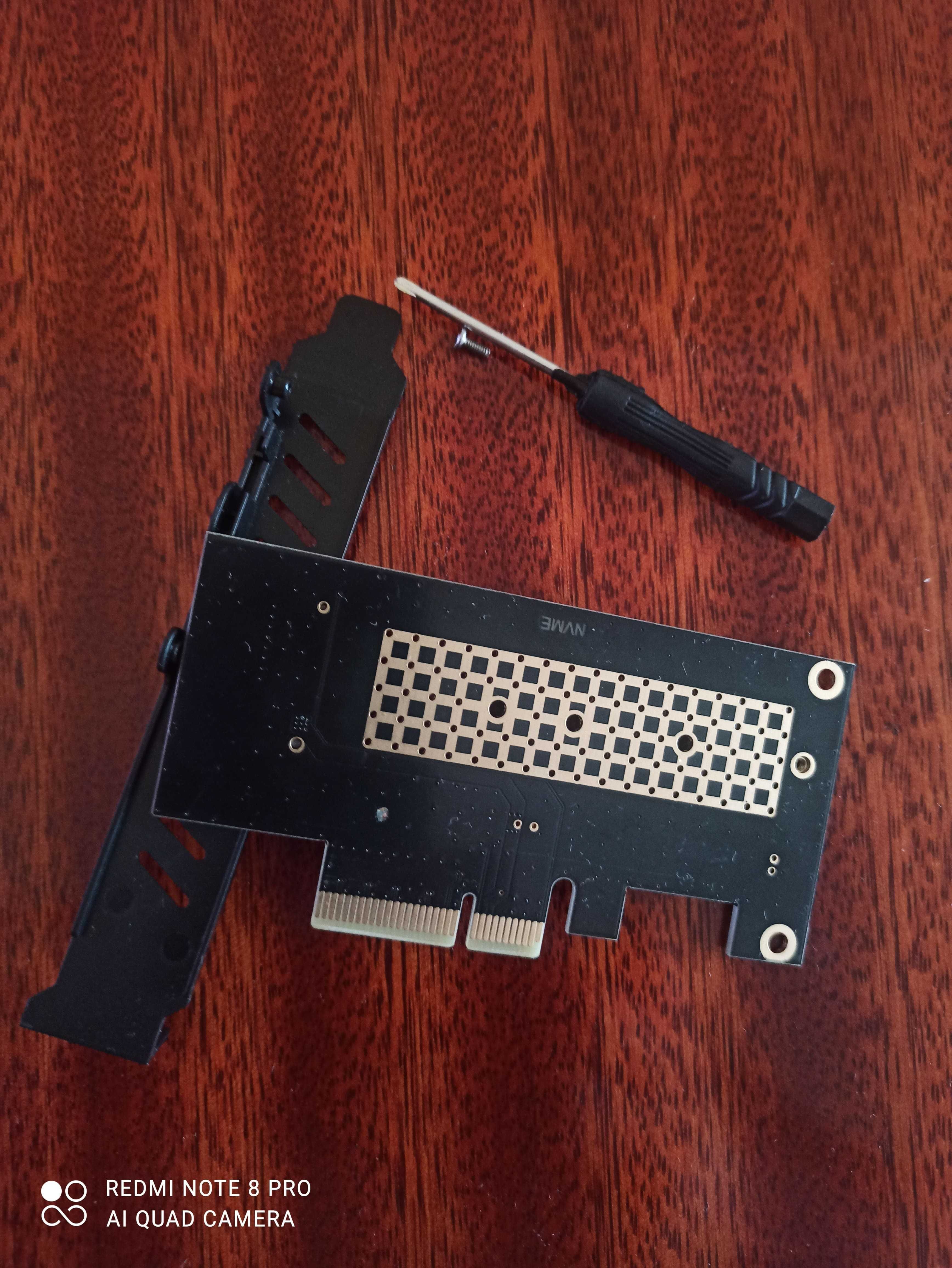 Адаптер для подключения SSD M.2 NVME к слоту PCI Express: 400 грн ...